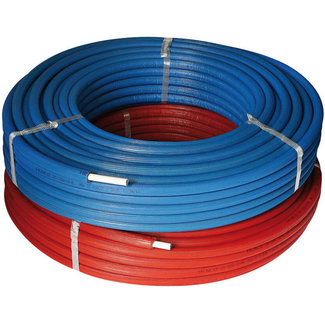 Comisa Tube isocouche couplé 16x2 mm 50 mtr (rouge/bleu)