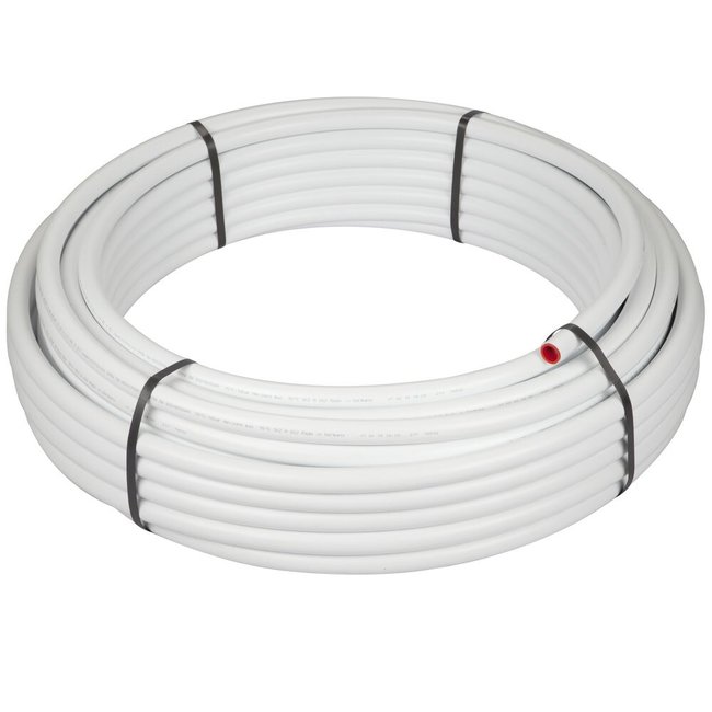  Tuyau multicouche 26x3 mm 5 mètres (convient pour l'alimentation en eau et l'installation de chauffage central)