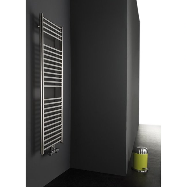  160x60 cm - 1072 watts - Radiateur sèche-serviettes Oppio - aspect inox