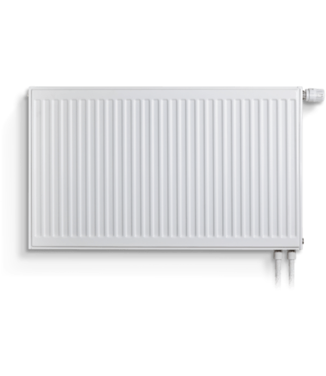  60x220 cm Type 22 - 4816 watts - Radiateur à panneaux Oppio Compact 6 nervures - Blanc (Ral 9016)