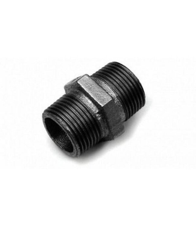  280 Double mamelon malléable 5/4 noir