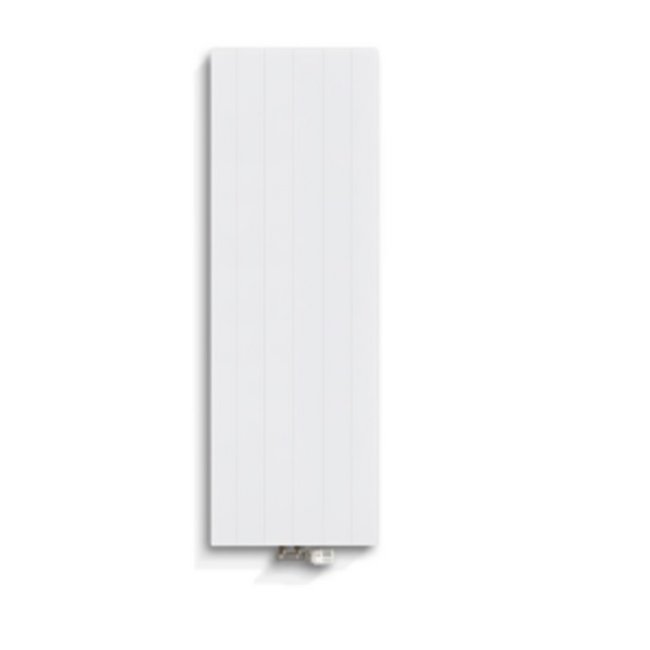  200x40 cm Type 22 - 2168 Watt - ECA Verticale radiator gegroefde voorzijde - Wit (Ral 9016)