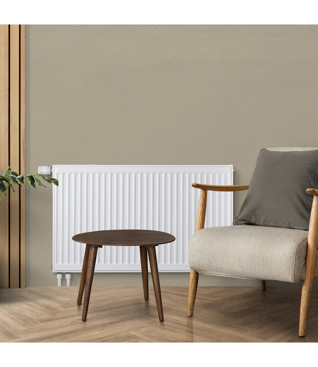  60x220 cm Type 22 - 4816 watts - Radiateur à panneaux Oppio Compact 6 nervures - Blanc (Ral 9016)