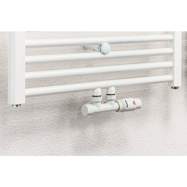  80x60 cm - 547 watts - radiateur sèche-serviettes - Blanc