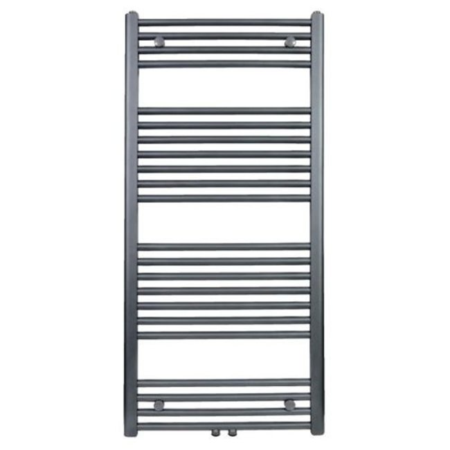  100x60 cm - 667 Watt - Oppio Handdoekradiator - Antraciet