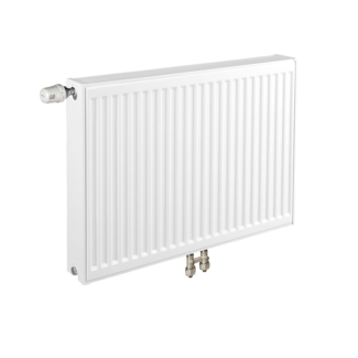 ECA 40x60 cm Type 22 - 936 Watt - ECA Paneelradiator Compact 8 geribbelde voorzijde - Wit (Ral 9016)