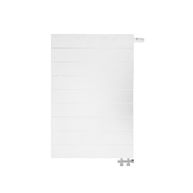  90x120 cm Type 22 - 3521 Watt - Oppio Paneelradiator Compact 6 gegroefde voorzijde - Wit (Ral 9016)