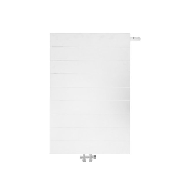  90x100 cm Type 22 - 2934 Watt - ECA Paneelradiator Compact 8 gegroefde voorzijde - Wit (Ral 9016)