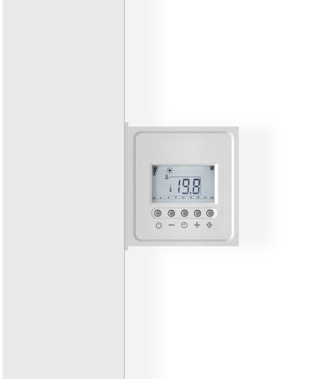  150x50,4 cm – Ambiente Verticale Elektrische Radiator – 2000 Watt – Keramisch – RAL 9016 Wit