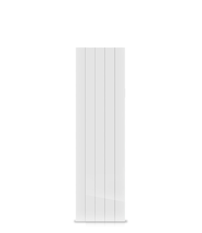  150x42,1 cm – Radiateur Électrique Vertical WiFi Ambiente – 1500 Watts – Céramique – Blanc RAL 9016