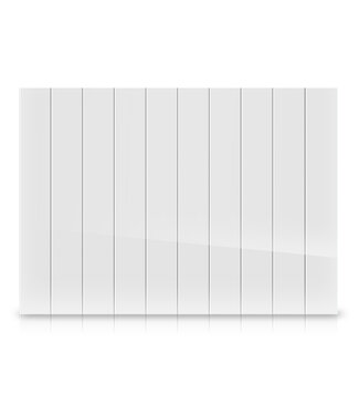 Kalia ROSWELL Elektrische Radiator – Droge Inertie, 2000W, LCD-display, Programmering, Wit Design.