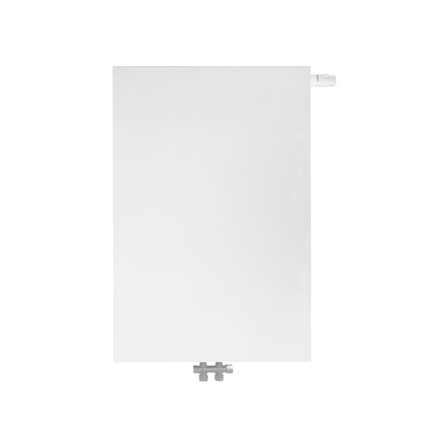  90x60 cm Type 33 - 2595 watts - ECA Radiateur à panneaux Compact 8 flat front - Blanc (Ral 9016)