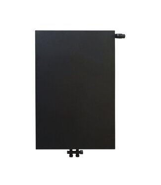 ECA 90x120 cm Type 22 - 3521 watts - ECA Panneau radiateur Compact 8 flat front - Noir mat (Ral 9005)