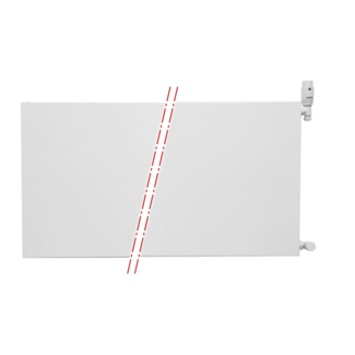 Oppio 60x160 cm Type 22 - 3503 Watt - Oppio Paneelradiator Compact 6 vlakke voorzijde - Wit (Ral 9016)