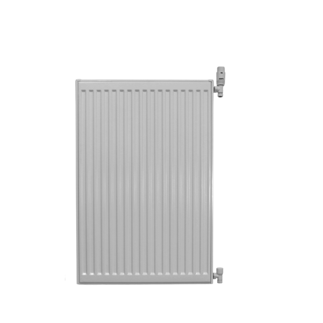  90x120 cm Type 22 - 3521 Watt - Radiateur à panneaux Oppio Compact 6 nervures - Blanc (Ral 9016)