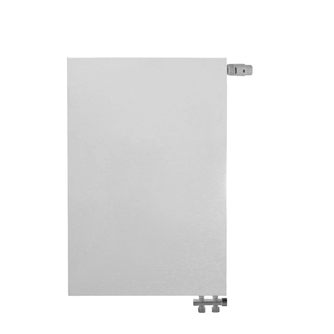  90x120 cm Type 22 - 3521 Watt - Radiateur à panneaux Oppio Compact 6 flat front - Blanc (Ral 9016)