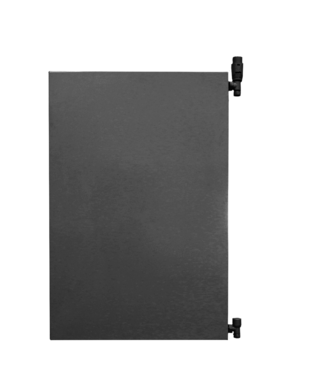 Oppio 90x120 cm Type 22 - 3521 Watt - Radiateur Oppio Panel Compact 6 flat front - Noir mat (Ral 9005)