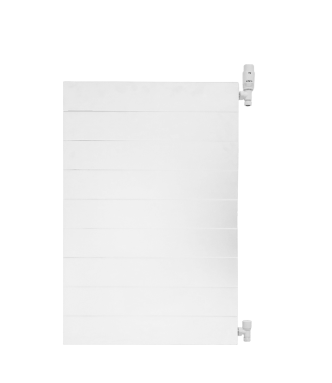  90x60 cm Type 33 - 2595 Watt - ECA Radiateur panneau Compact 8 rainures - Blanc (Ral 9016)