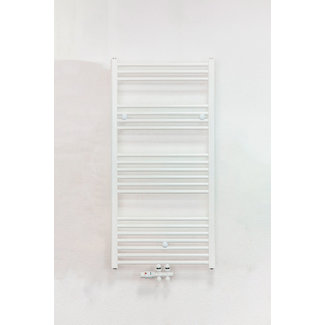 Oppio 120x50 cm - 673 watts - Radiateur sèche-serviettes Oppio - Blanc (Ral 9016)