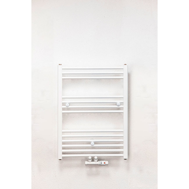  80x60 cm - 547 watt - handdoekradiator - Wit