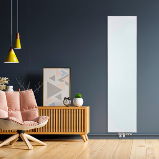 Oppio 160x50 cm Type 20 - 1591 watts - Radiateur vertical Oppio à façade plate - Blanc (Ral 9016)
