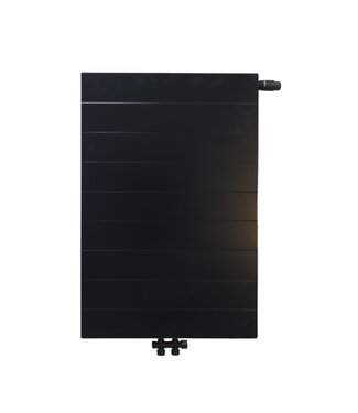 ECA 90x60 cm Type 11 - 990 Watt - Radiateur panneau ECA Compact 8 rainures - Noir mat (Ral 9005)