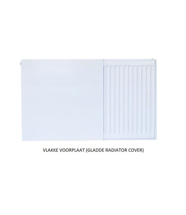  60x220 cm - Cache-radiateur plat - Blanc (RAL 9016)