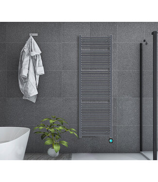 Oppio 180x60 cm - Radiateur sèche-serviettes électrique Oppio ECO Digital Anthracite