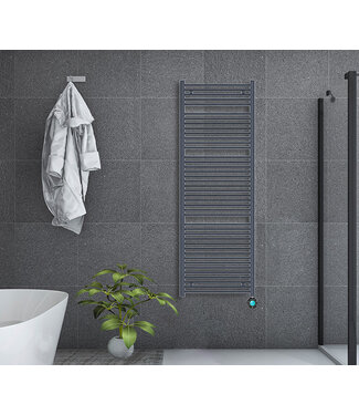 Oppio 160x60 cm - Radiateur sèche-serviettes électrique Oppio ECO Digital Anthracite