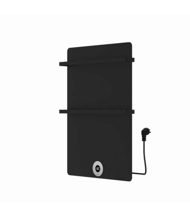  70x50 cm - Radiateur électrique E-panel 300 Watt - Noir mat