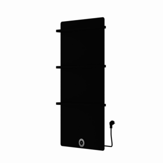 Oppio 120x60 cm - Radiateur électrique E-panel 750 Watt - Noir mat