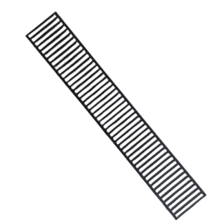 ECA Radiateur panneau à grille supérieure séparé type 11 - 400 mm - Couleur Noir (RAL 9005)