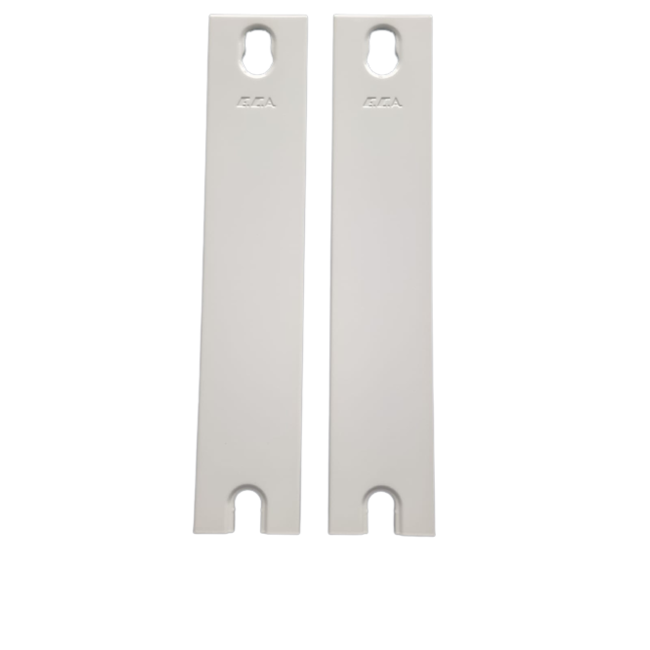  Ensemble de panneaux latéraux radiateurs à panneaux type 22 - 400 mm - Couleur Blanc (RAL 9016)