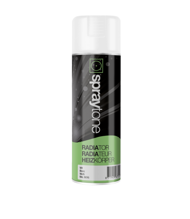  Radiatorlak spray (Radiatorspray) 400ml RAL 9016