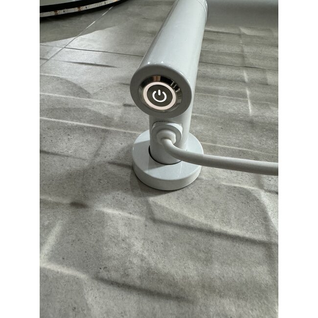  60x45 cm - Push & Pull elektrische handdoekradiator  Wit  (Ral 9016) - Dry Heating