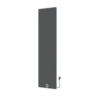 Oppio 180x60 cm - Radiateur électrique E-panel 1200 Watt - Anthracite mat / Gris Béton