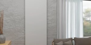 De ruimtebesparende verticale radiator
