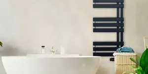 Zwarte handdoekradiatoren: functionaliteit en stijl