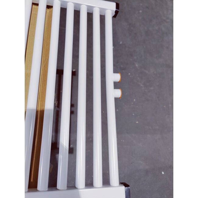  Sortie #21 - 180x60 cm - 1214 watts - Radiateur sèche-serviettes Oppio - Blanc (Ral 9016)