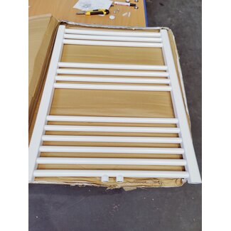 Oppio Sortie #28 - 80x60 cm - 547 watts - Radiateur sèche-serviettes Oppio - Blanc (Ral 9016)