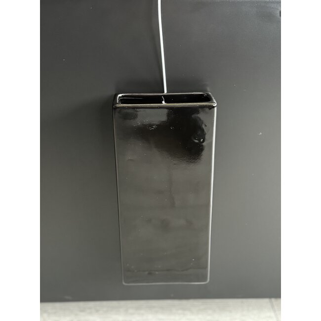  Oppio Black Radiateur humidificateur avec crochet - Chauffage par évaporateur d'eau - Augmente l'humidité