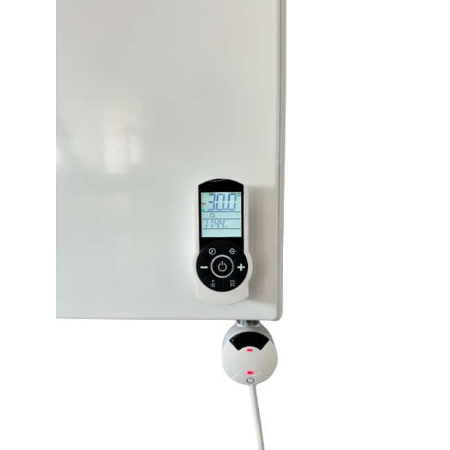  200x30 cm - 1175 Watt Télécommande Intelligente Radiateur électrique vertical type 20 - Blanc (RAL 9016)
