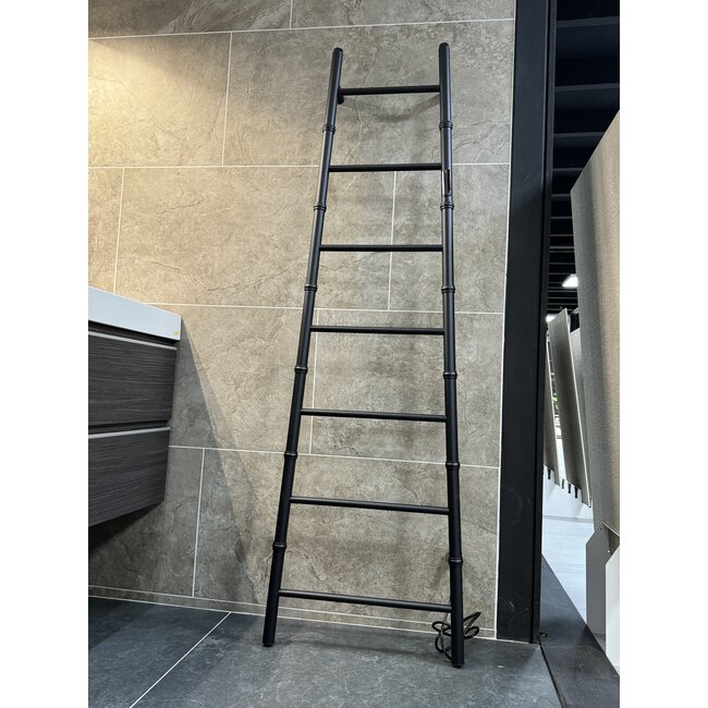  170x53 cm - E-Ladder elektrische radiator 250 Watt - Mat Zwart