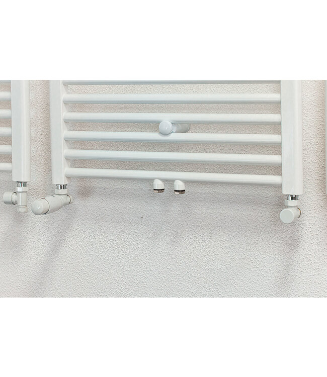  180x50 cm - 1067 watts - Radiateur sèche-serviettes Oppio - Blanc (Ral 9016)