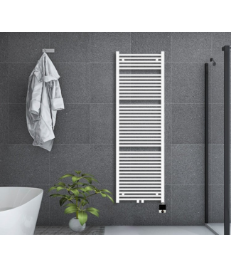Oppio 180x50 cm - Radiateur sèche-serviettes électrique Oppio Future Blanc (Ral 9016) 1067 Watt