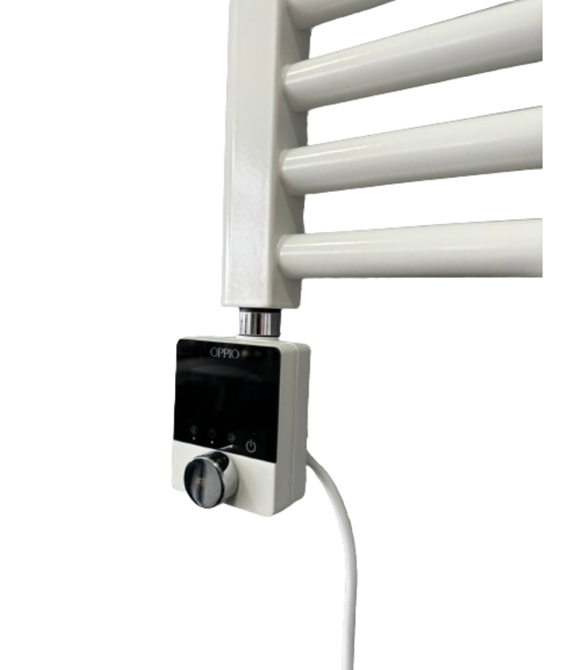  180x50 cm - Oppio Future Wit (Ral 9016) elektrische Handdoekradiator 1067 Watt
