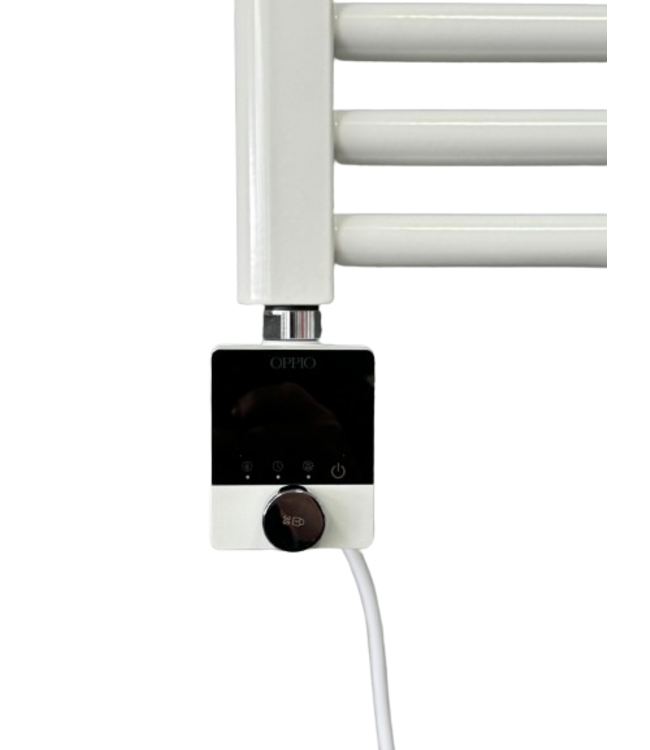  180x50 cm - Oppio Future Wit (Ral 9016) elektrische Handdoekradiator 1067 Watt