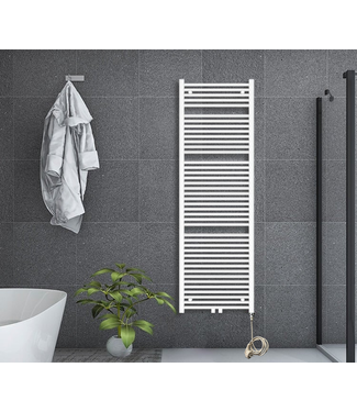 Oppio 120x60 cm - Radiateur sèche-serviettes électrique Oppio E-Basic Blanc (Ral 9016) 794 Watt Oppio 120x60 cm - Radiateur sèche-serviettes électrique Oppio E-Basic Blanc (Ral 9016) 794 Watt