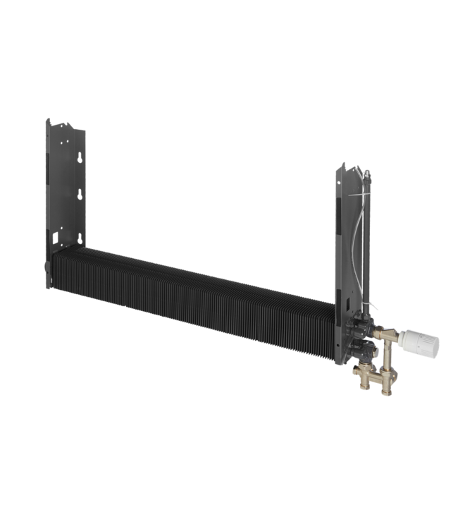  Jaga Strada Laag temperatuur radiator Wand H20 L110 Type 6, Grijs 001 Fine Text