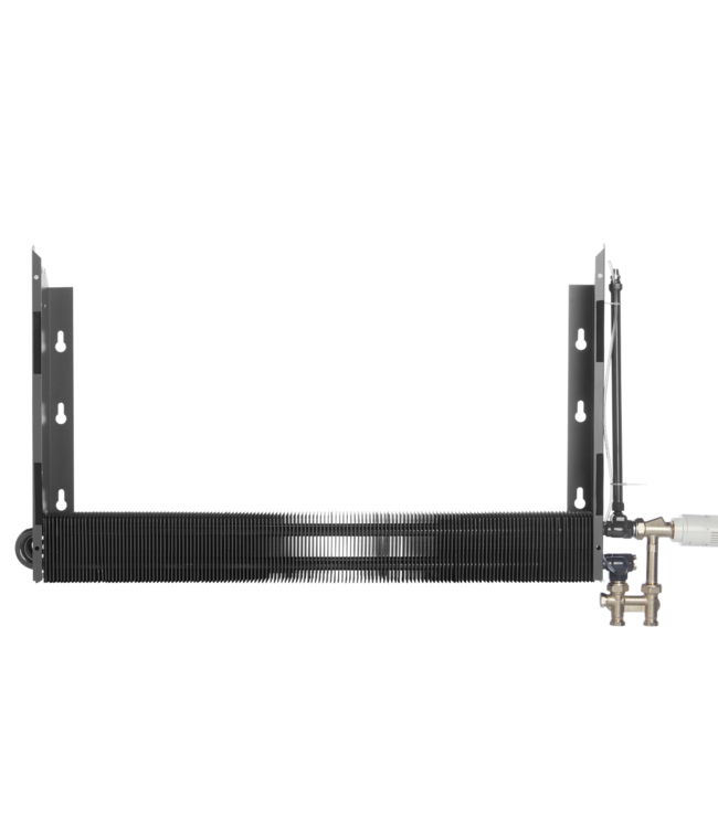  Jaga Strada Laag temperatuur radiator Wand H20 L110 Type 6, Grijs 001 Fine Text